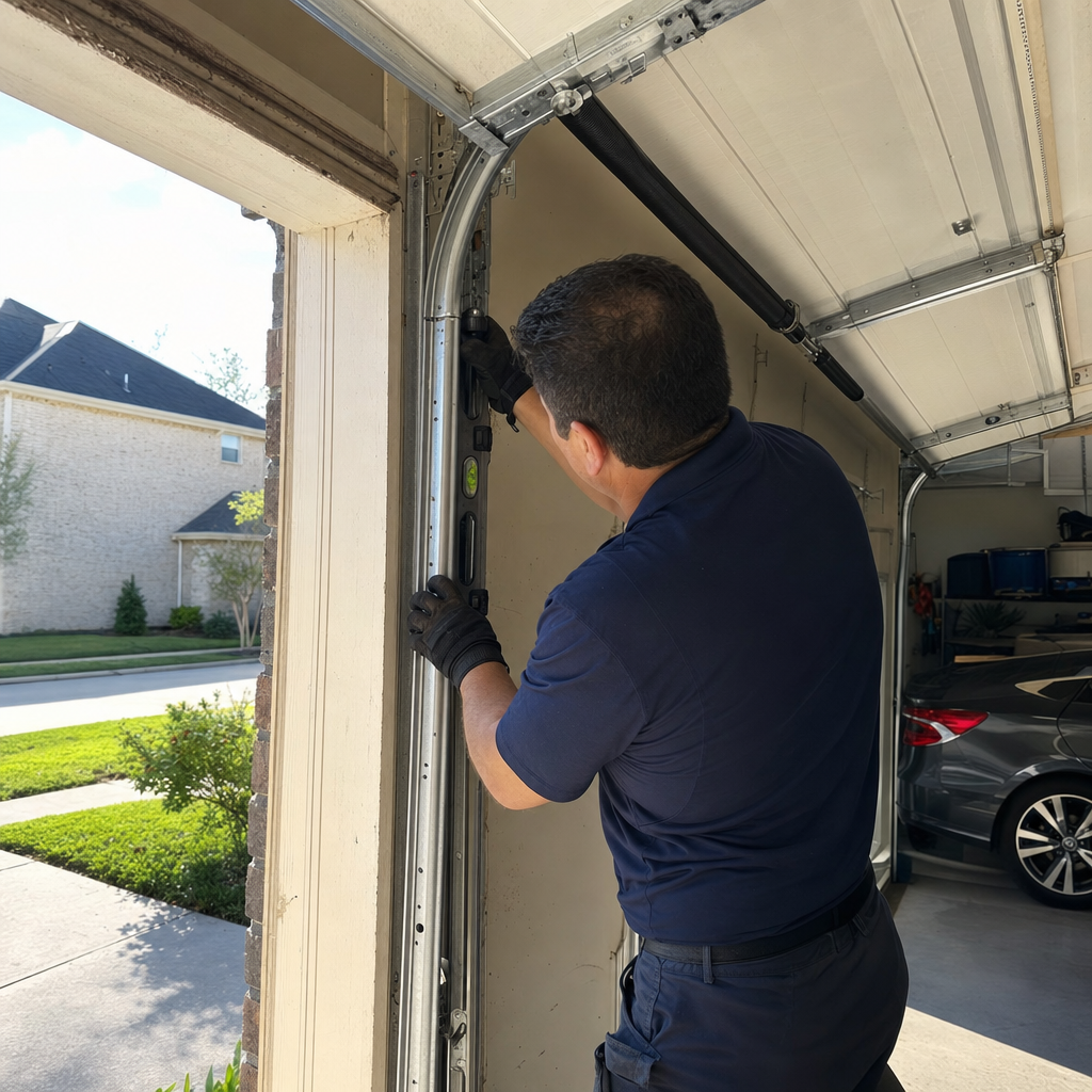 Single Car Door Installation