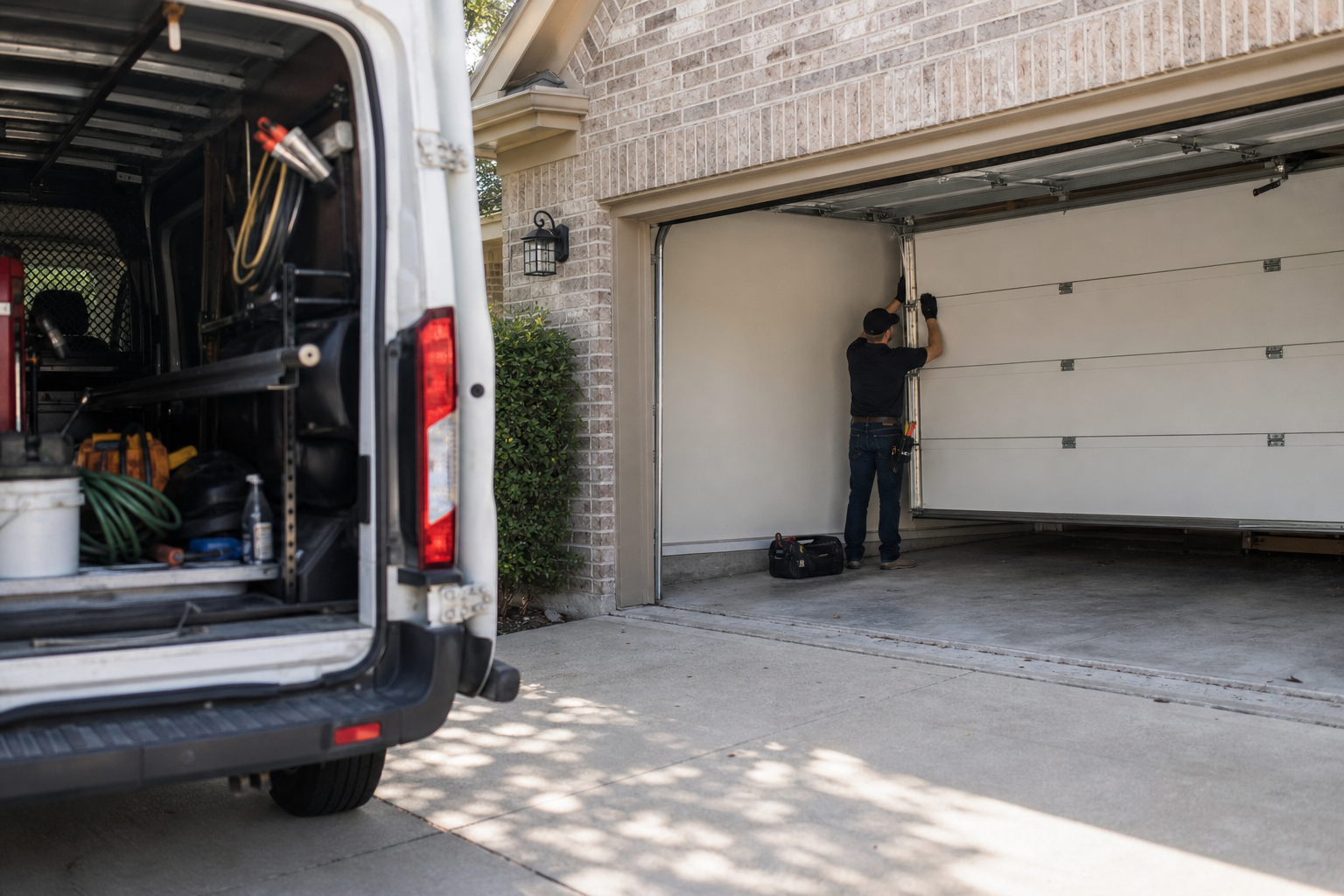 Garage Door Repair Pricing Breakdown: What Houston Homeowners Pay in 2026